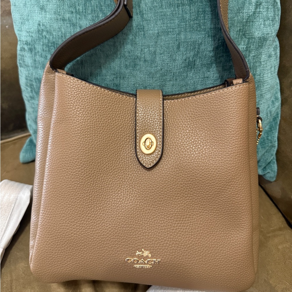 Coach Brown Leather Shoulder Bag